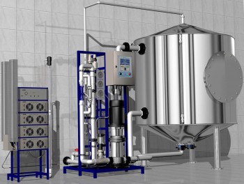 Автоматическая установка озонирования воды для линии розлива Триотроник-40000 ORP